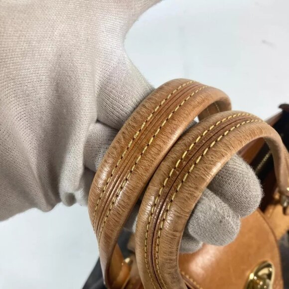 LOUIS VUITTON Monogram Boesi PM Bag Shoulder Bag Hand Bag Brown - Picture 7 of 15